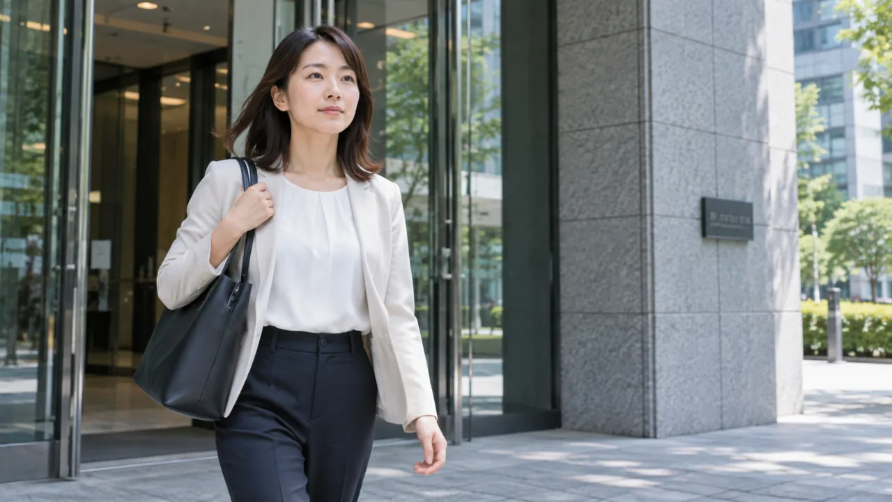 日本人の女性が公的な相談窓口の情報を確認して安全な場所で電話する
