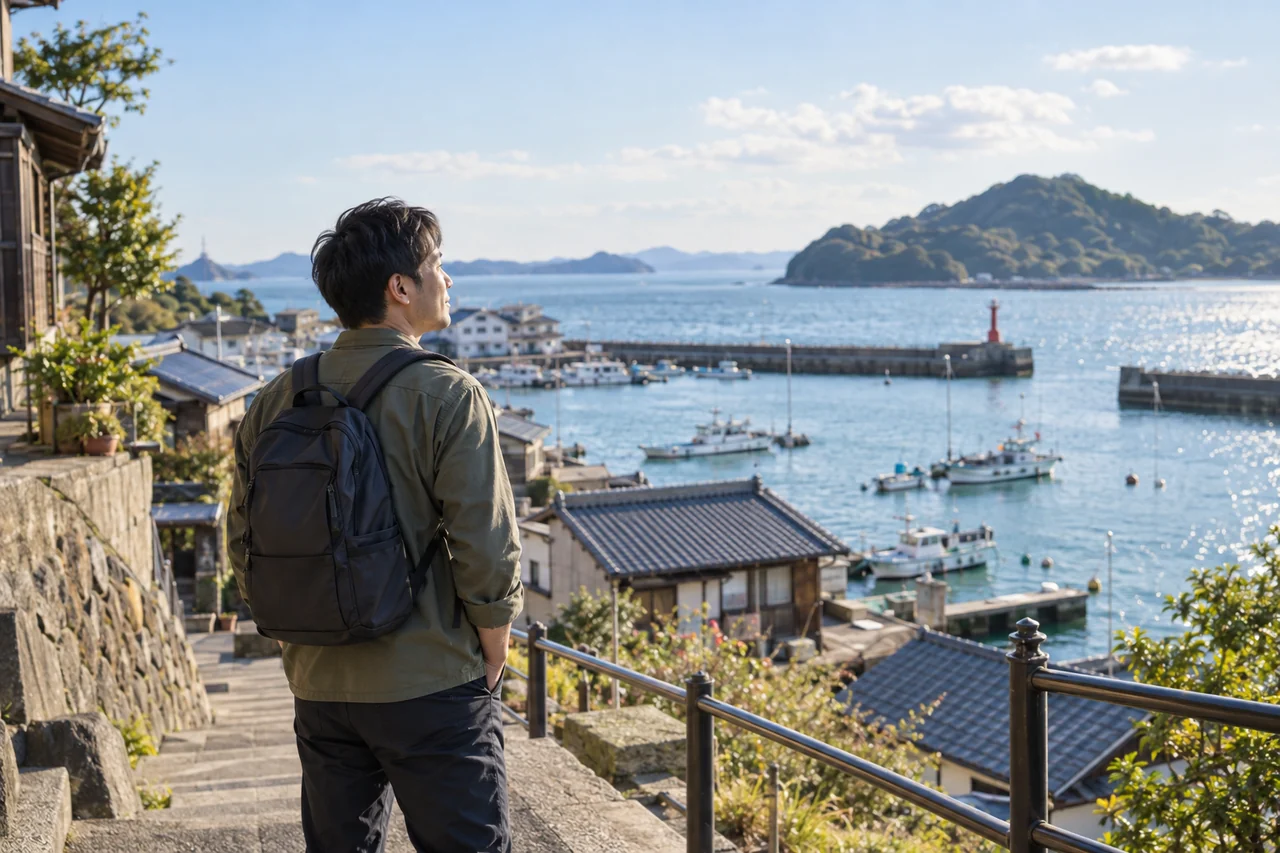 健太さん(32歳)の休日の旅
