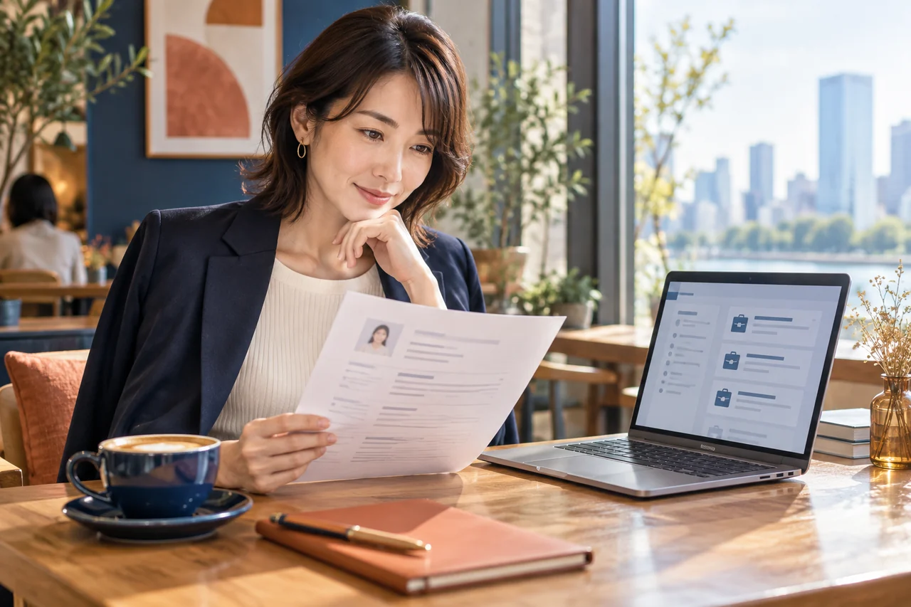 転職の条件を整理するイメージ