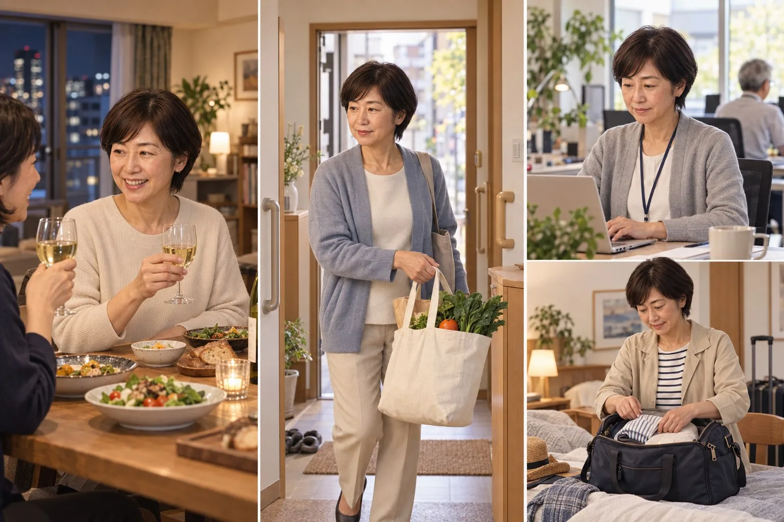 賃貸を続ける暮らし、小さな家へ移る暮らし、仕事を続ける暮らしを思い描く美咲さん