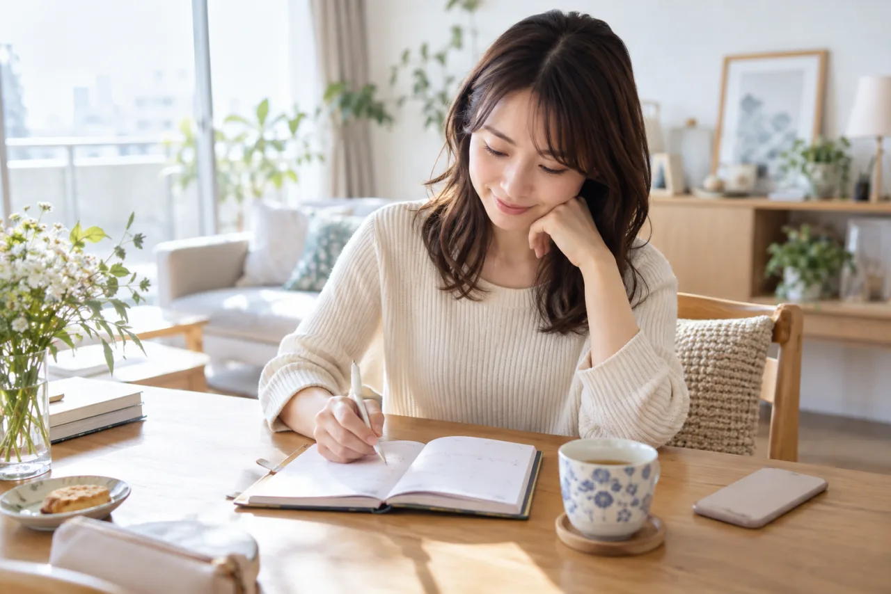 婚活以外の予定を先にカレンダーへ戻す葵さん