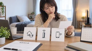 一人暮らしのネット契約を比較｜工事・期間・解約で選ぶ