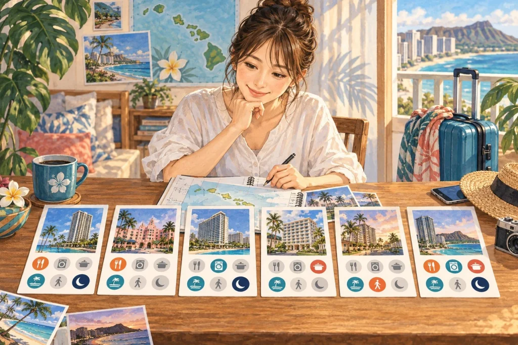 ハワイの実用ホテル6選｜一人旅の朝食・洗濯・帰り道で選ぶ