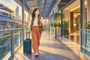 バンコク一人旅 実用ホテル編｜駅・川・空港から「戻れる一軒」を選ぶ
