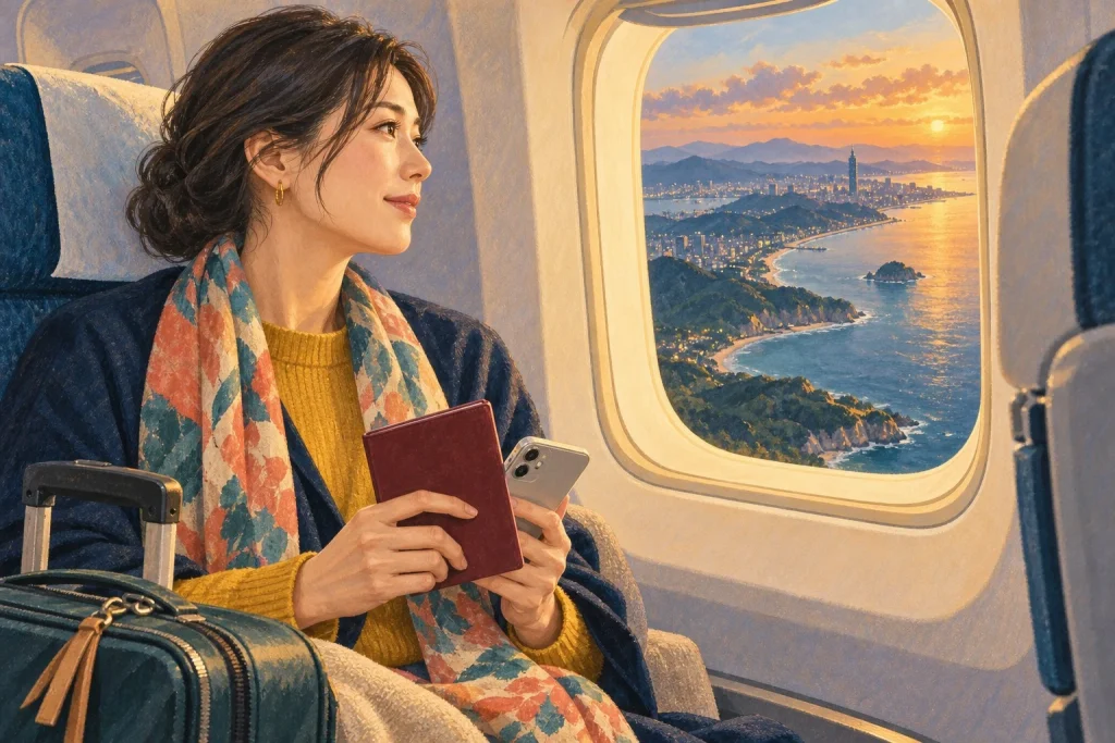 台湾一人旅 実用編｜桃園空港に着く10分前から帰国便まで