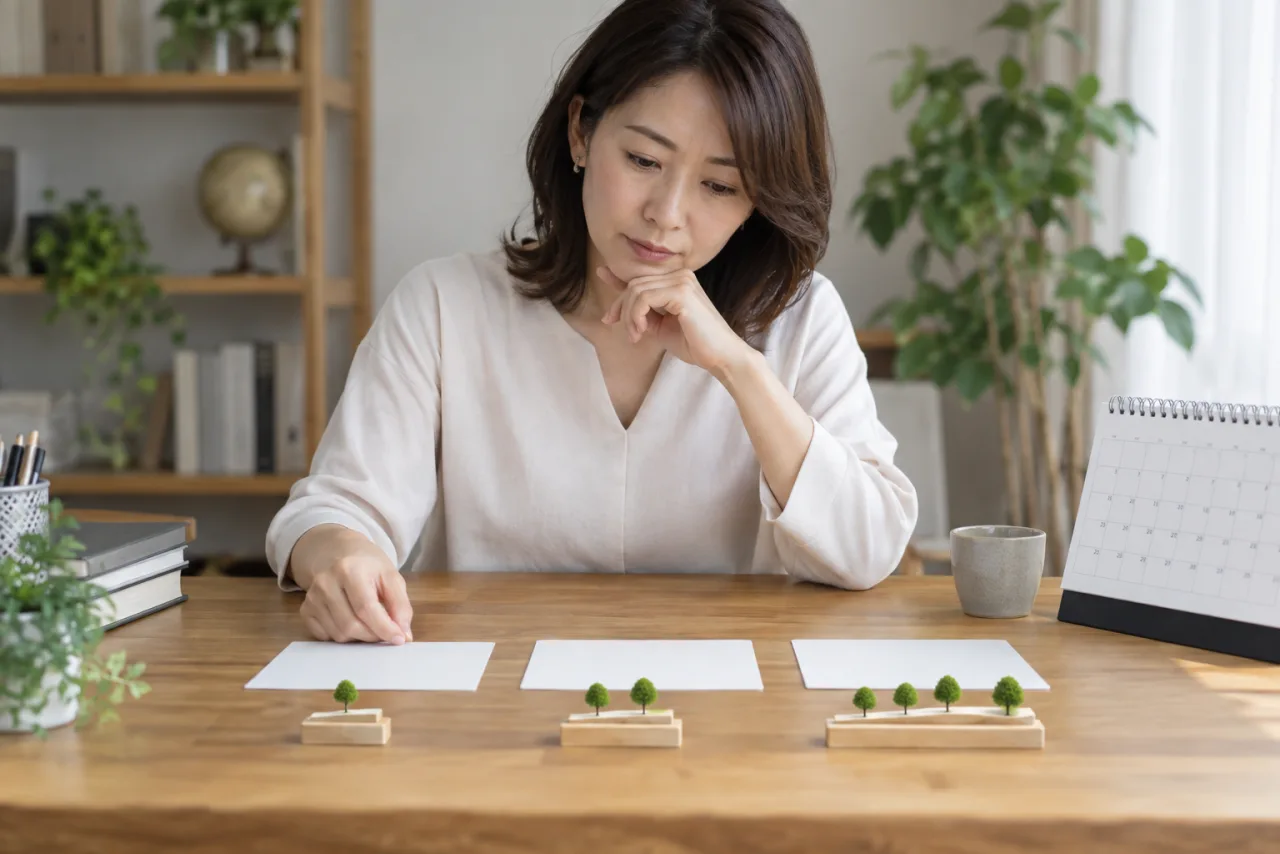 佳奈さんが三つの国債の満期を比べる