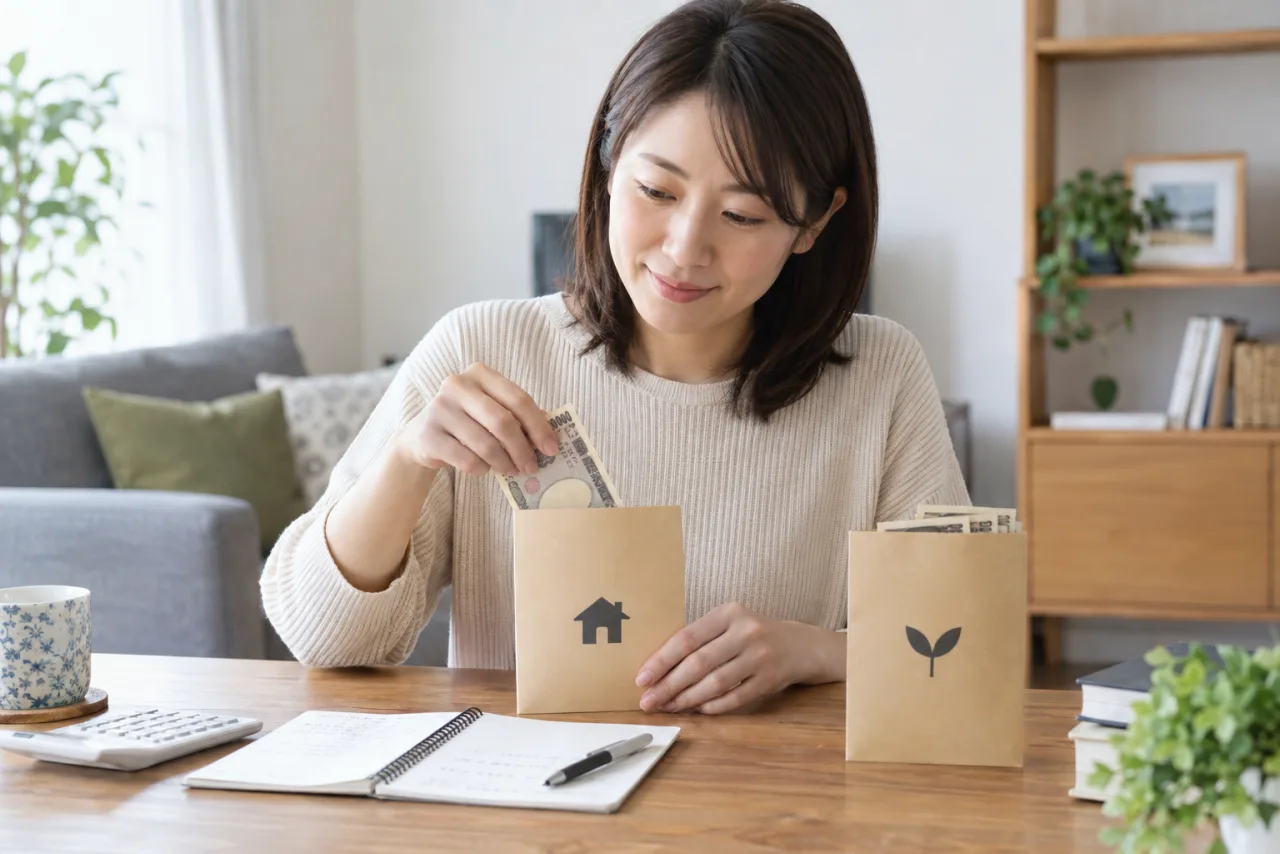 住み替え資金と積立を分ける佳奈さん