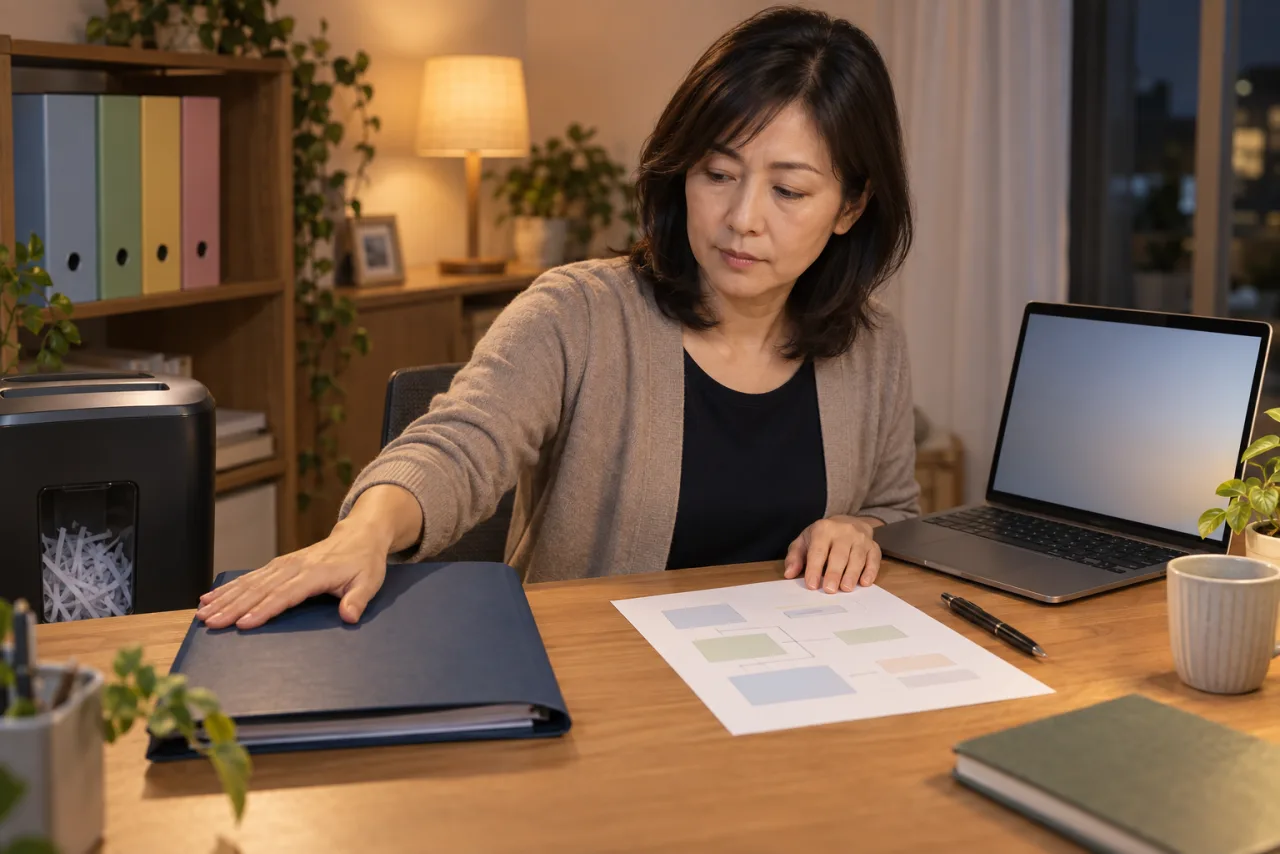 副業でAIへ入力しない個人情報の境界線を決める美咲さん