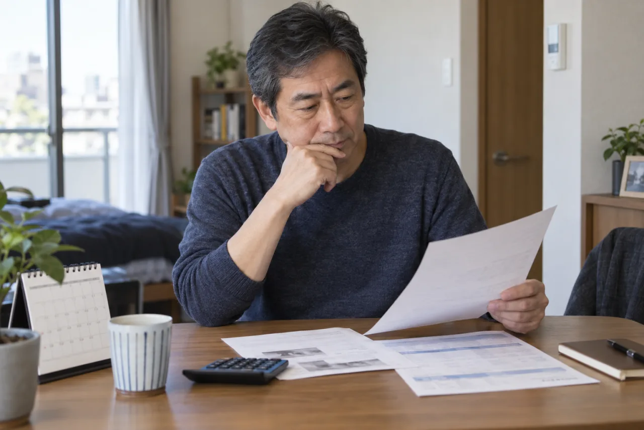 賃貸更新と住み替え費用を見直す57歳の聡さん