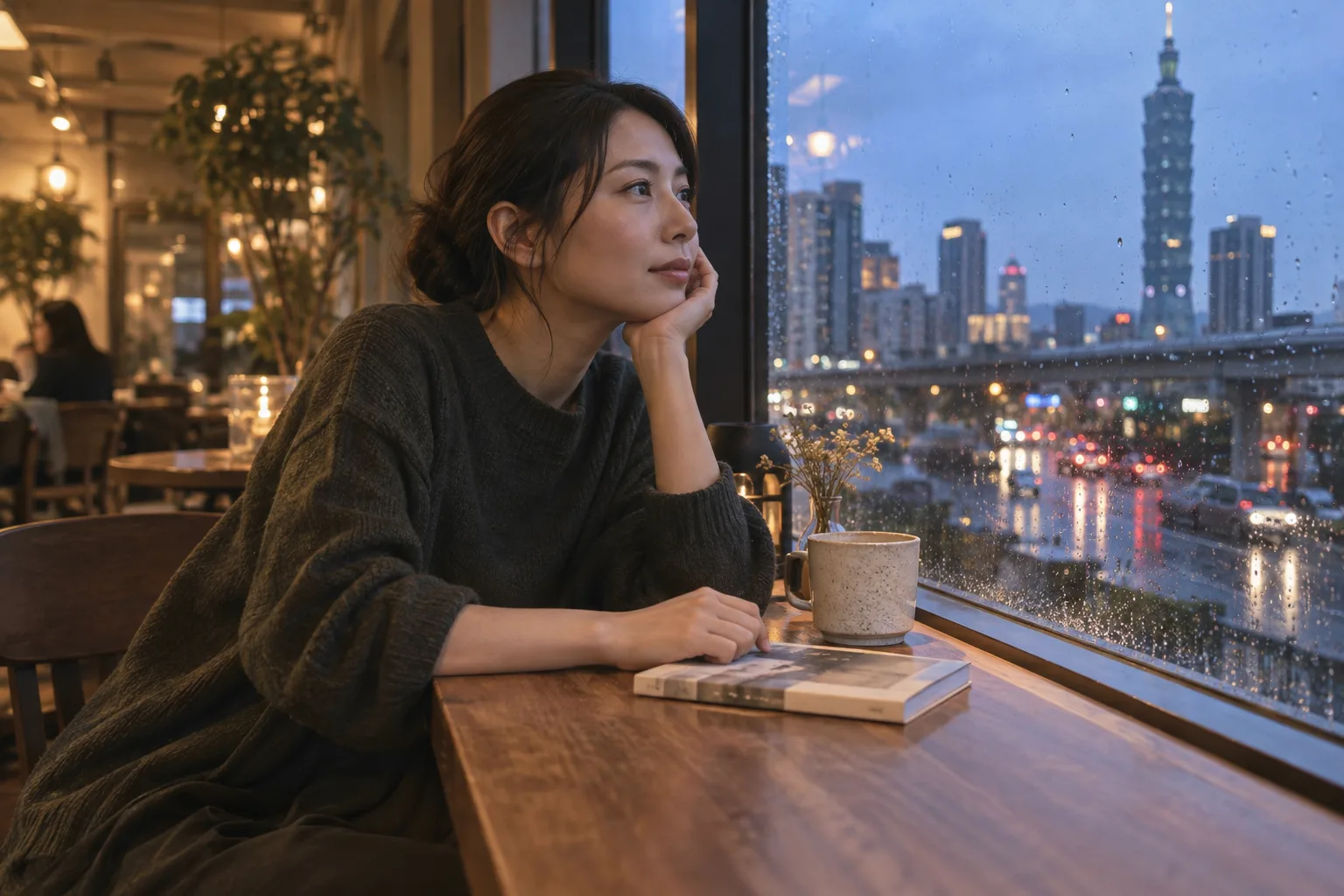 台北で過ごす夜のイメージ