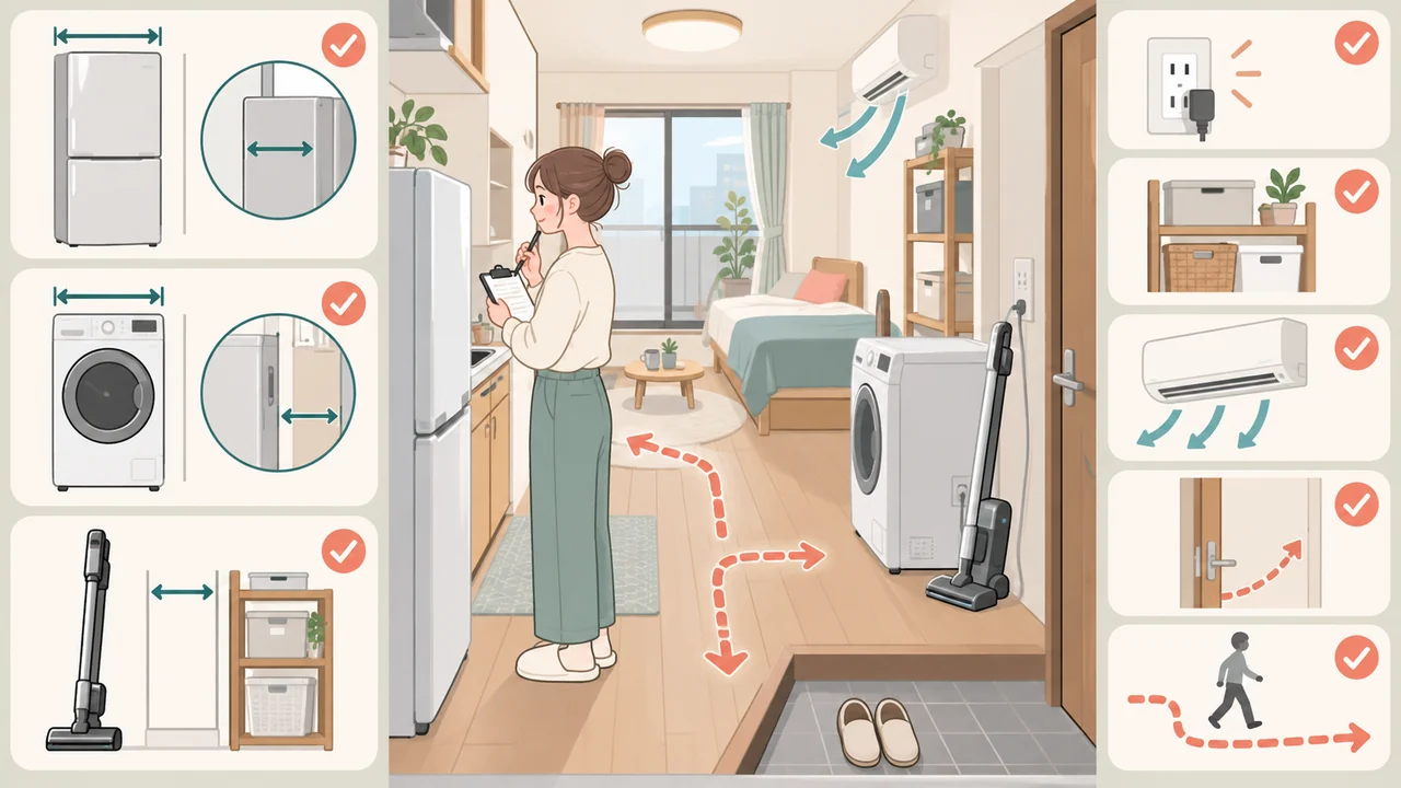 一人暮らしの電気・ガス開始日と開通・開栓手続きを確認するチェック表