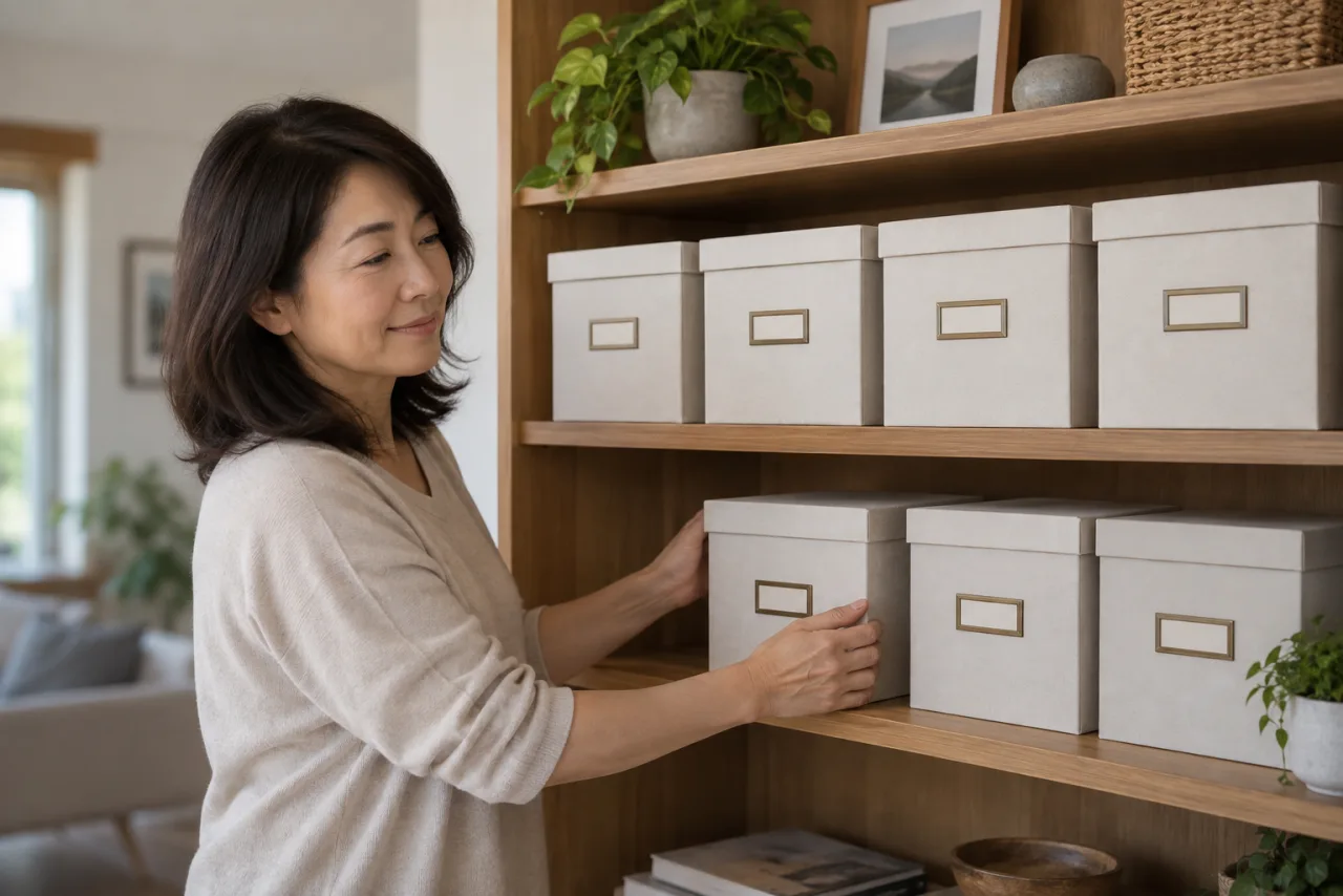 陽子さんが暮らしの優先順位を整理する