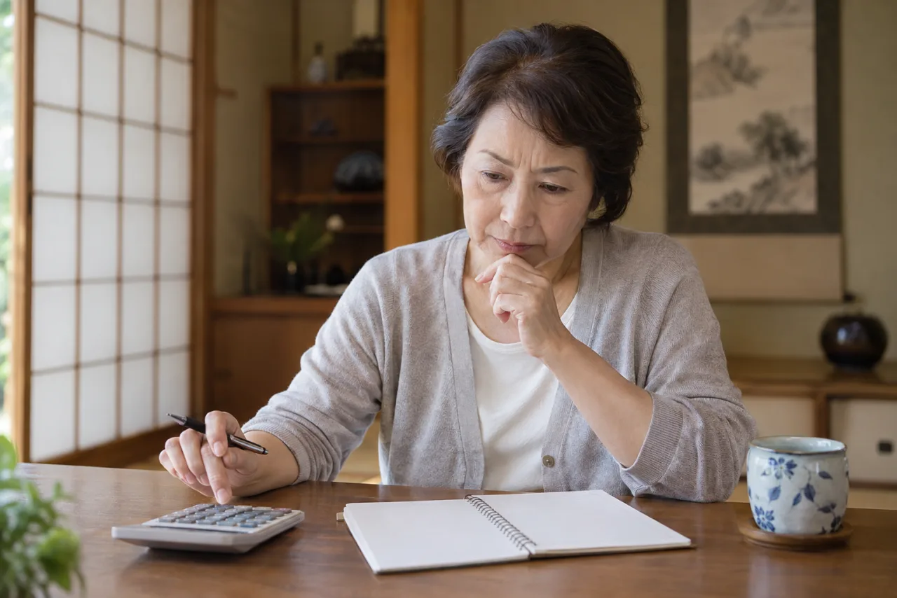 60代の男性がオフィスでノートパソコンを使って仕事をしている様子