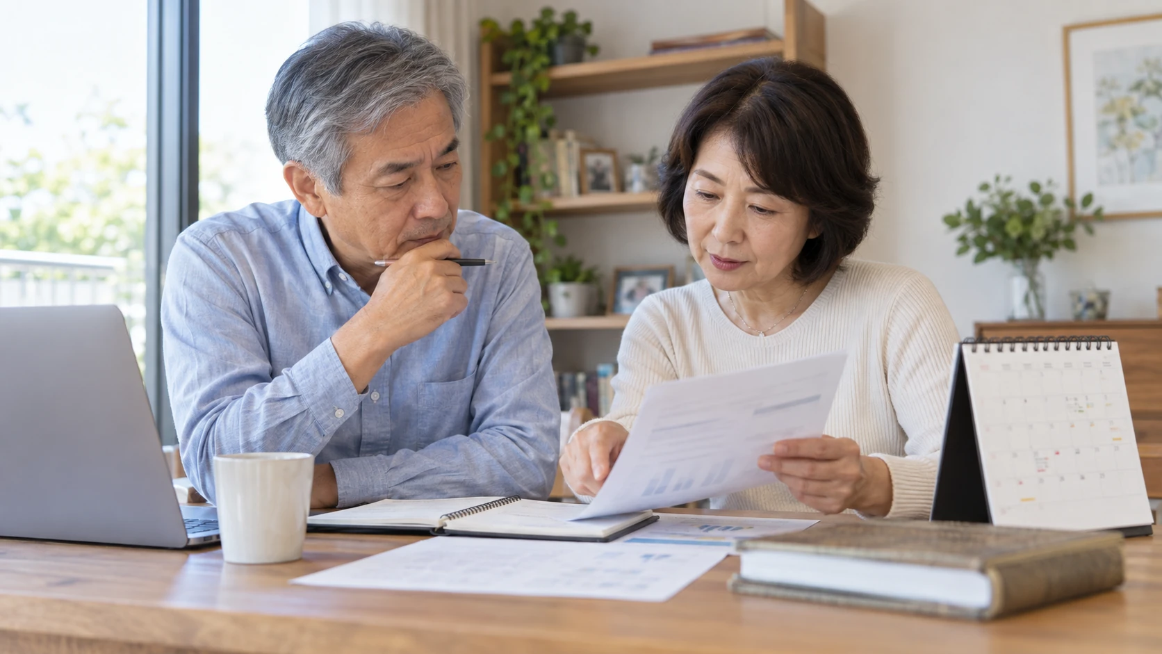 70歳までの働き方を考える高齢者