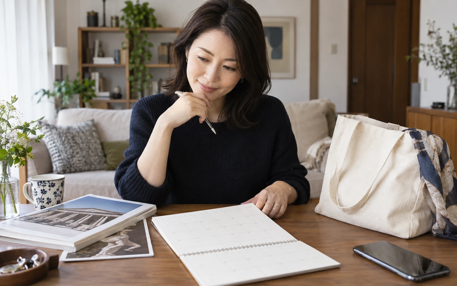 30代後半の仕事と睡眠と自由時間を週間表で比べる様子