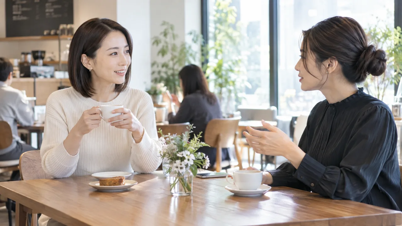 日本人女性がアプリや紹介や相談所を時間と費用で比べている様子