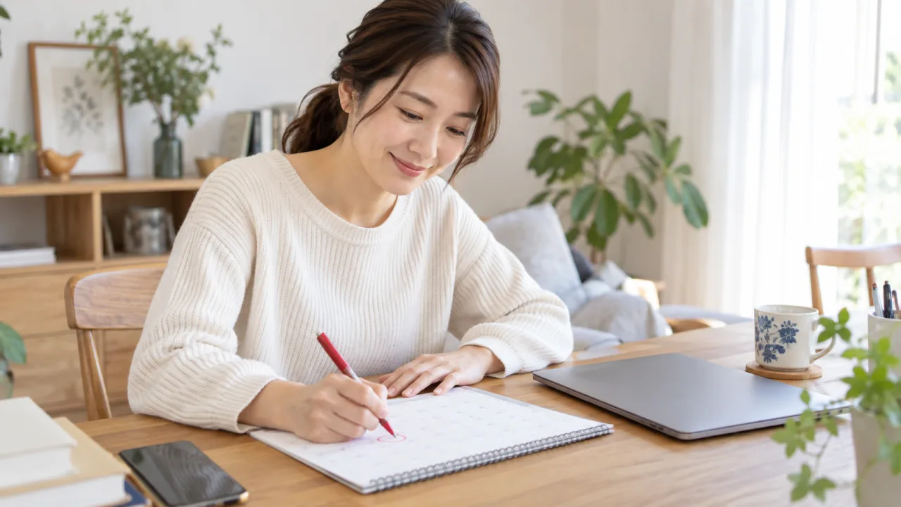 日本人女性が婚活の活動を一時休止するか頻度を減らすか考えている様子