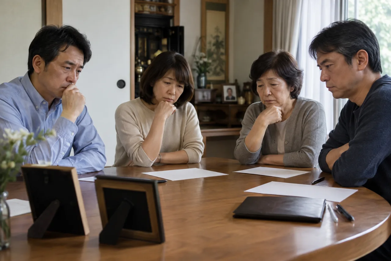 相続放棄の3か月の期限をカレンダーで整理する日本人女性