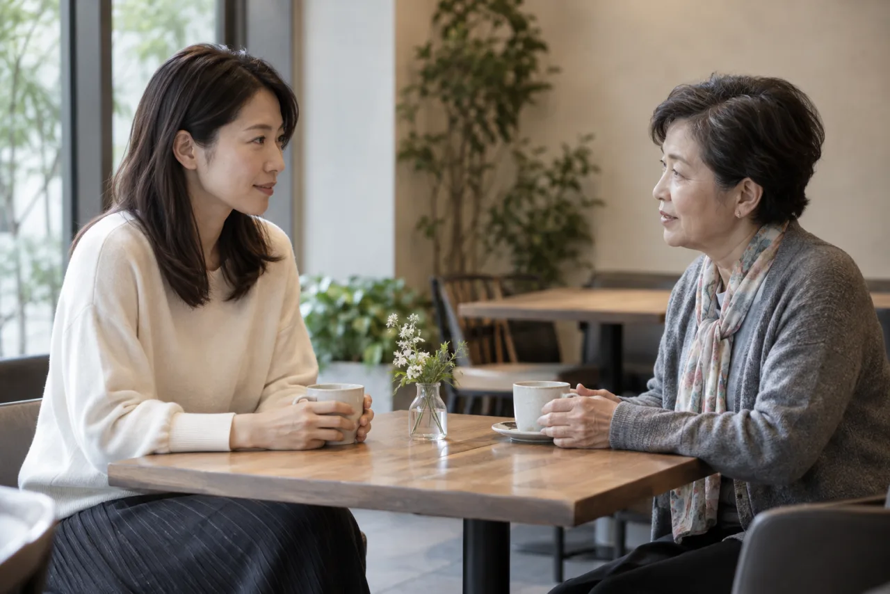 兄弟姉妹と甥姪の相続関係を家系図で確認する日本人女性