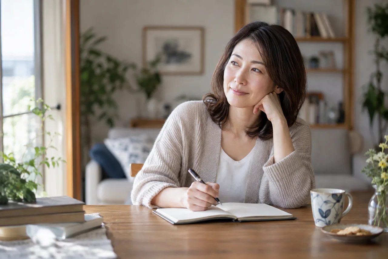 友達とのつながり方を自分のペースで考える日本人女性