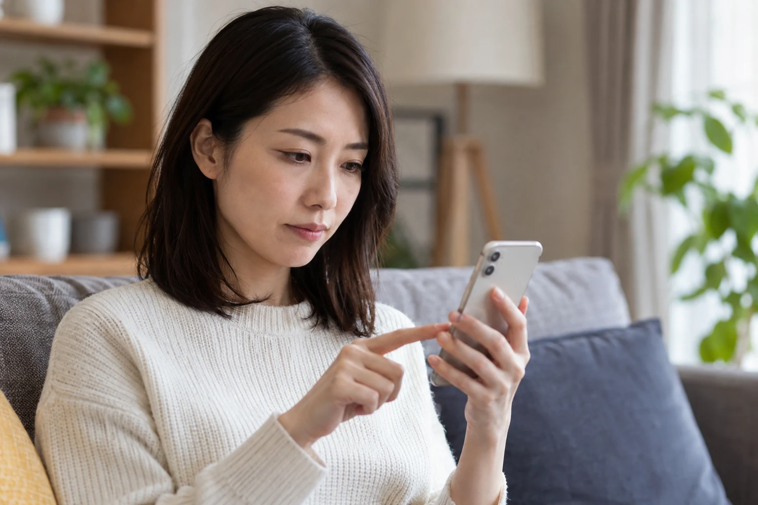日本人の友人同士が誤解を解くために話し合う様子