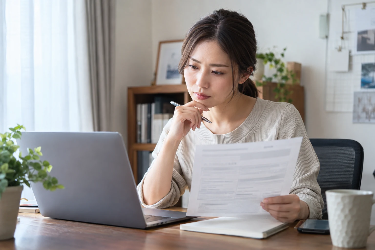 仕事の経験を応募先で活かせる力に言い換えている女性