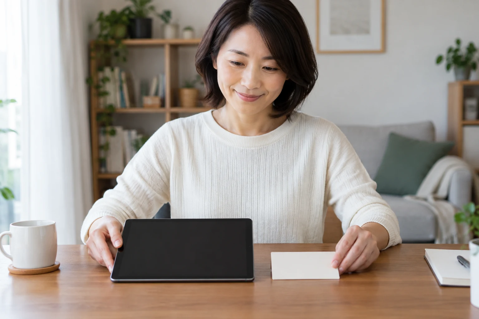日本人女性がオンライン登録と窓口相談の違いを整理する