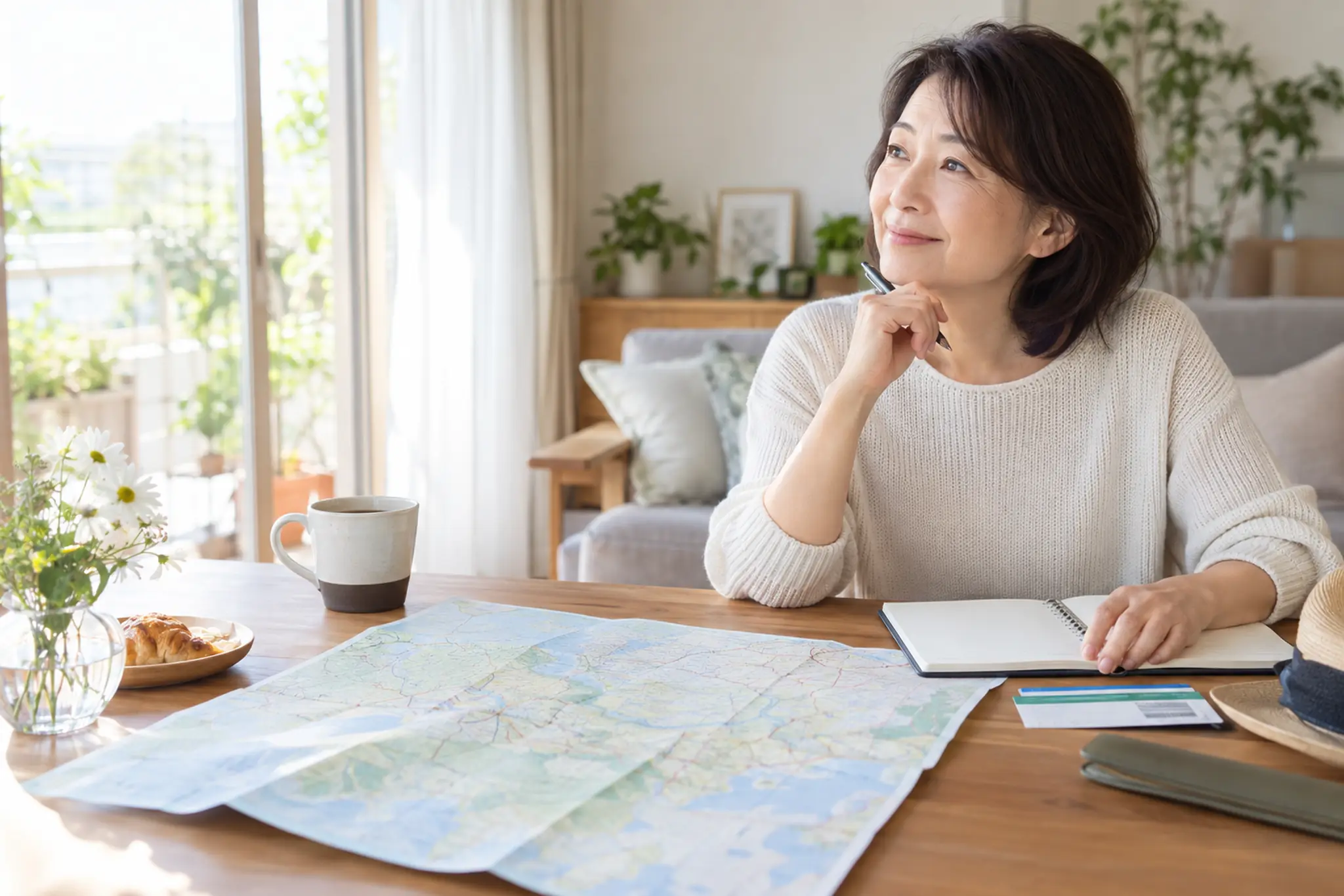 関西の日帰りお出かけを時期と移動負担から考える場面