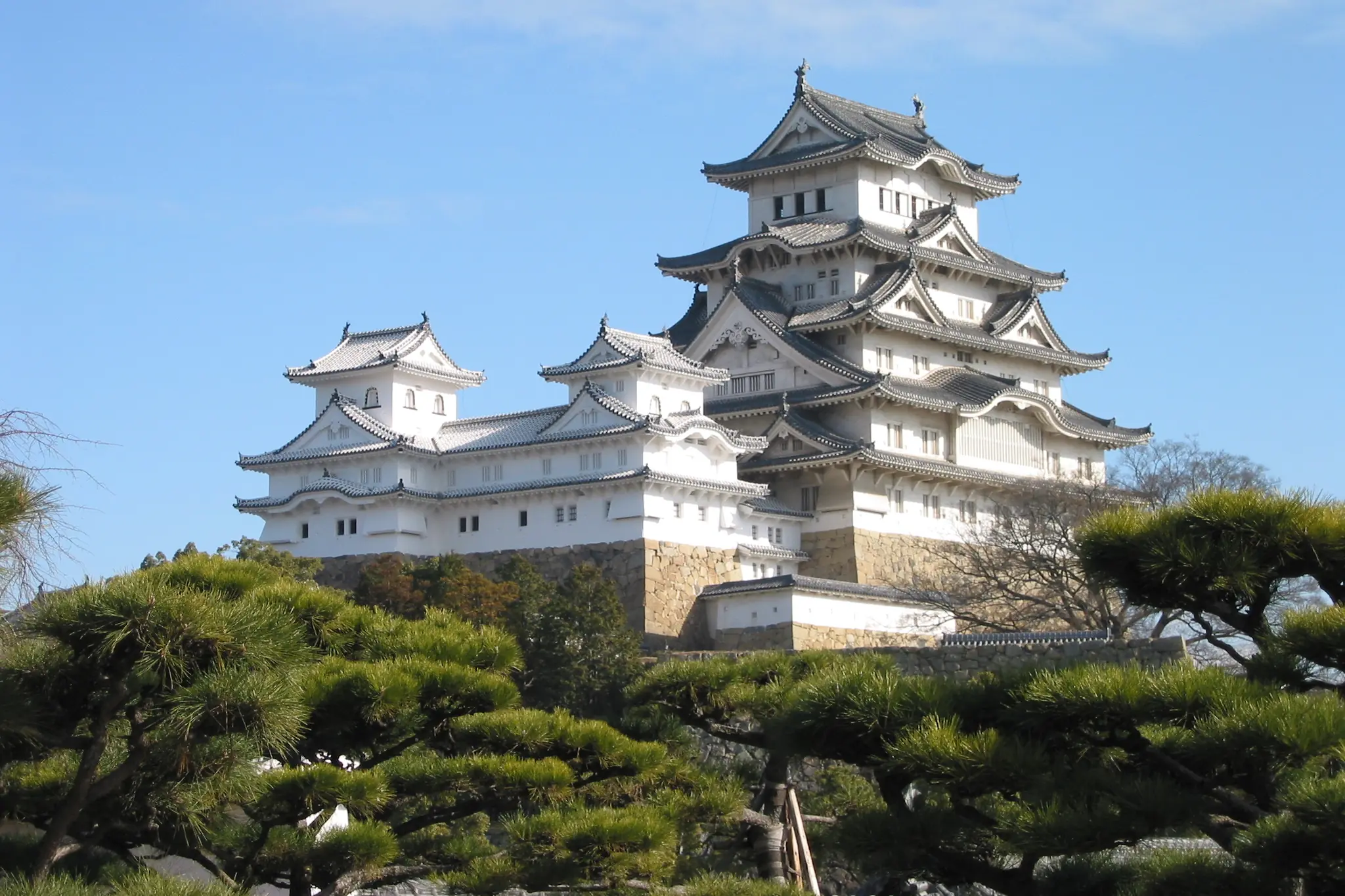 姫路城の実景