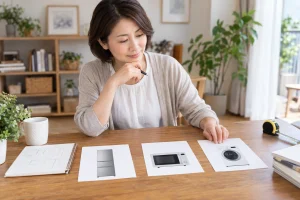 一人暮らしの冷蔵庫の置き場所と選び方を確認する人
