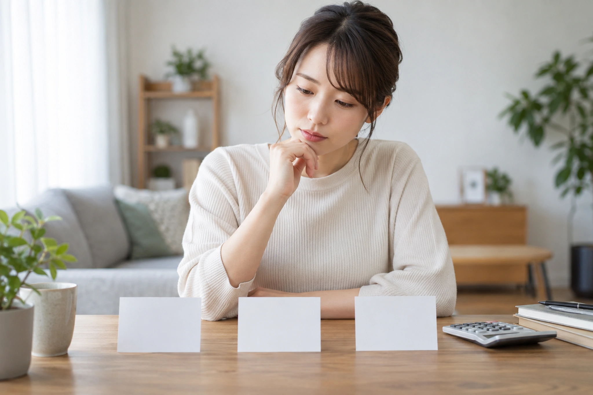 毎月のiDeCo掛金の候補を比較するイメージ