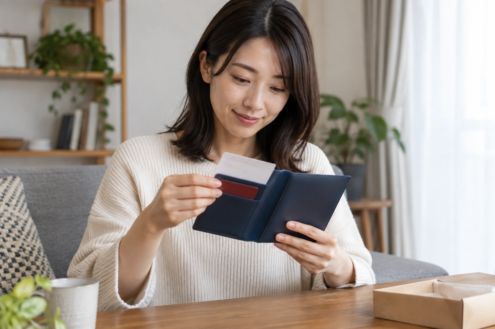 パスポート受け取りの日程と本人確認書類を確認する