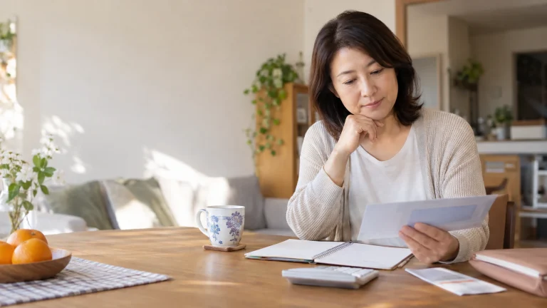 老後資金を考え始める女性 アイキャッチ