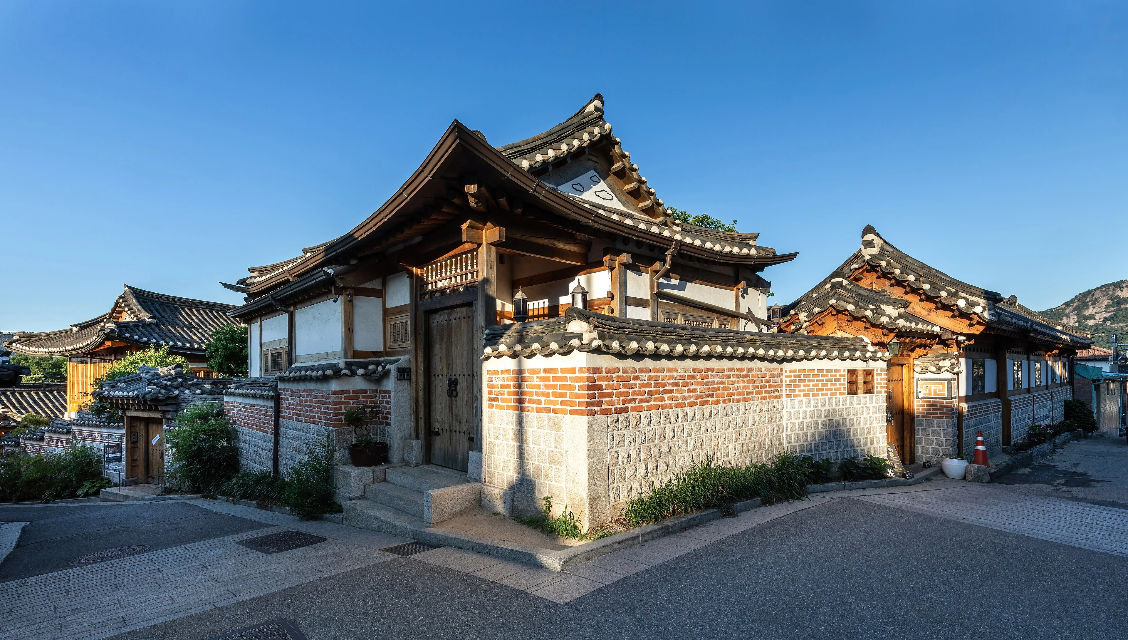 北村韓屋村周辺の実景