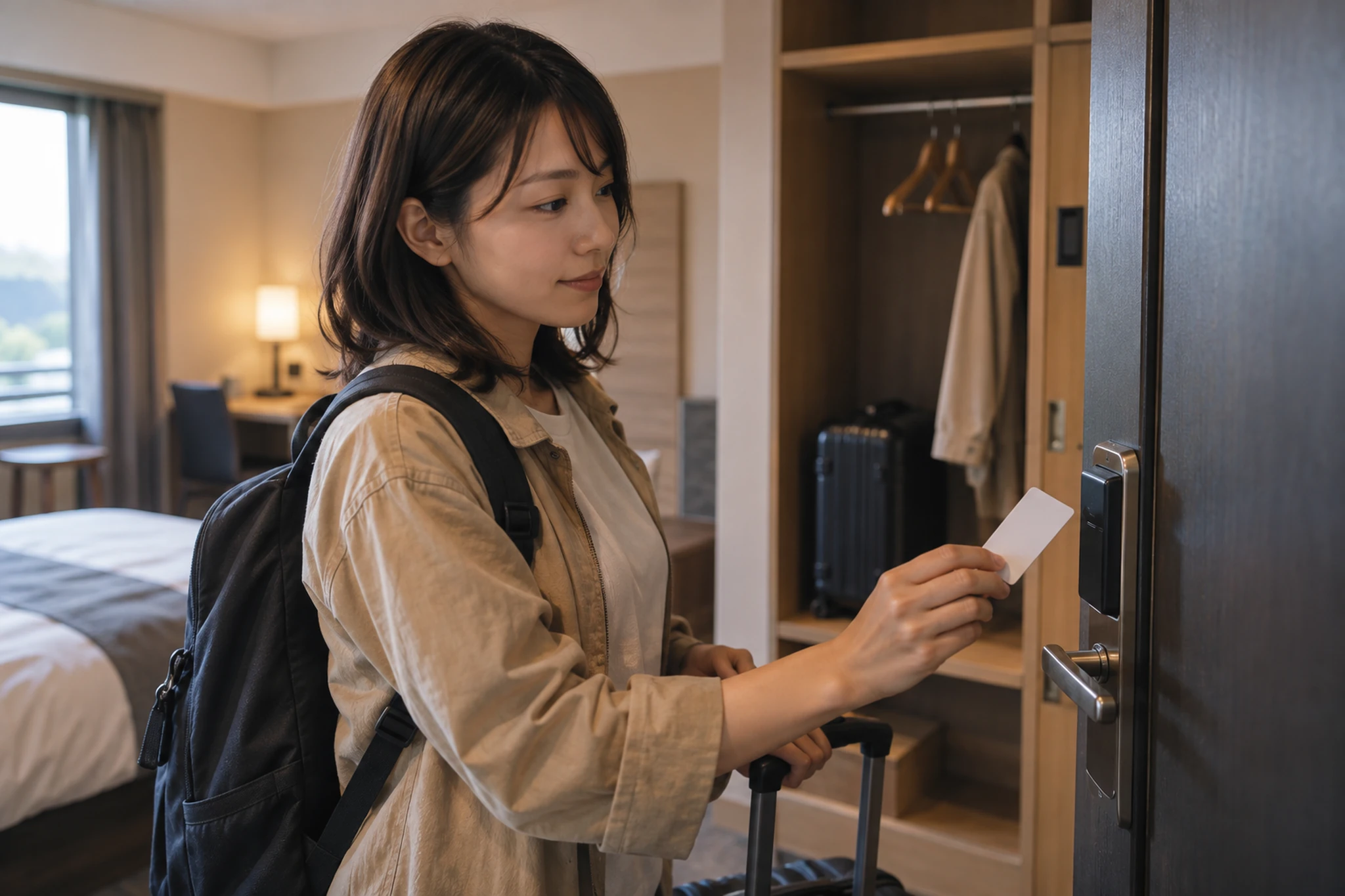 個室と相部屋の選択を比べる場面