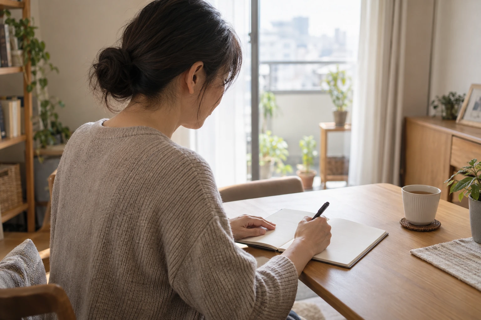 診断名だけで判断せず、通院の経過や生活で困る場面を書き出すための記録例