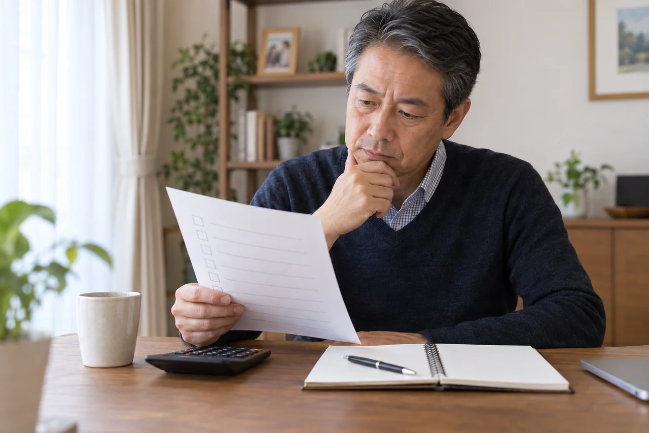 契約前の確認項目を整理する