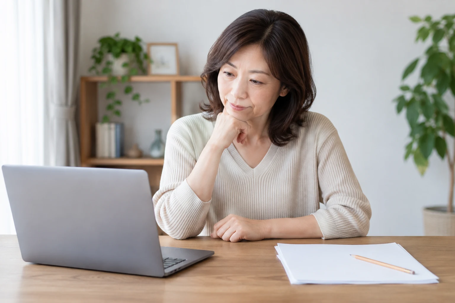 日本人女性が簿記のネット試験と統一試験の受験方式を比べる