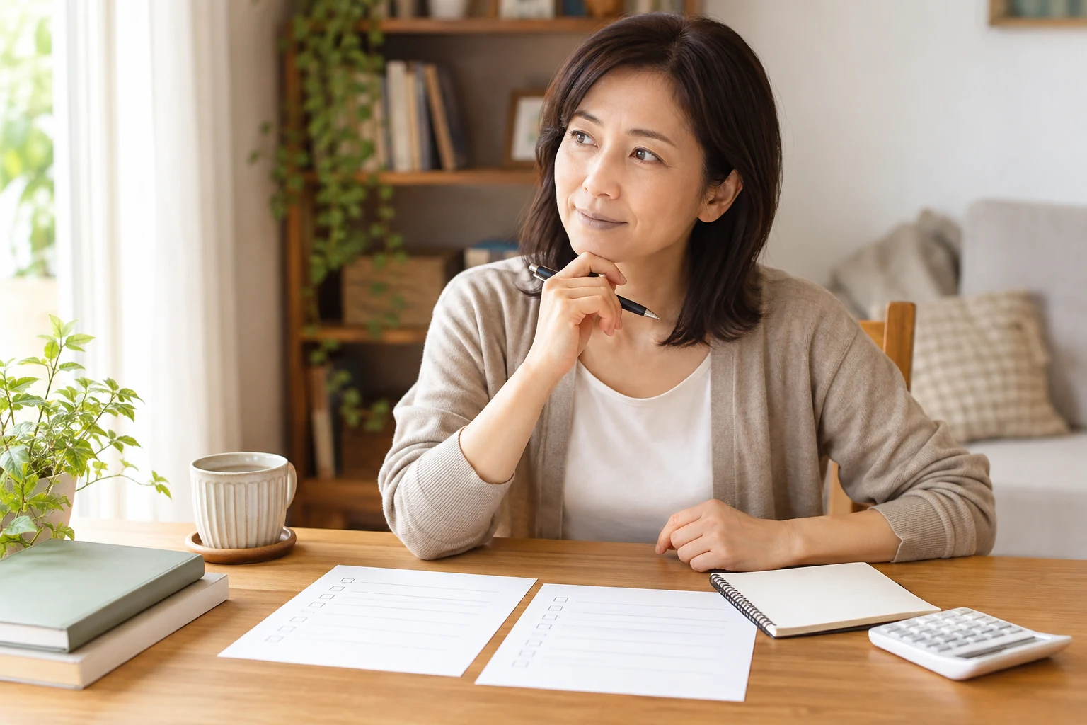 簿記1級の次の一週間の学習行動を日本人女性が整理する