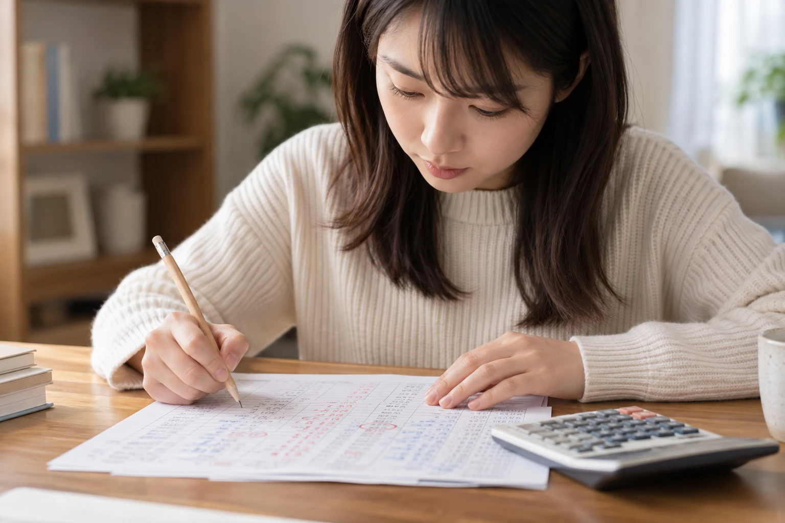 簿記1級の答案を日本人女性が間違いの原因ごとに振り返る