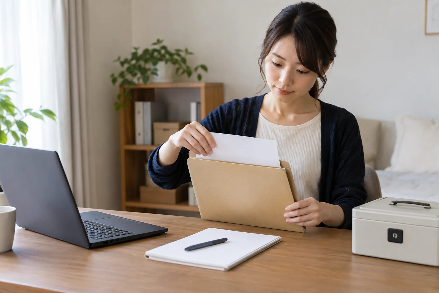 副業の時間や費用を条件で比較する女性のイメージ