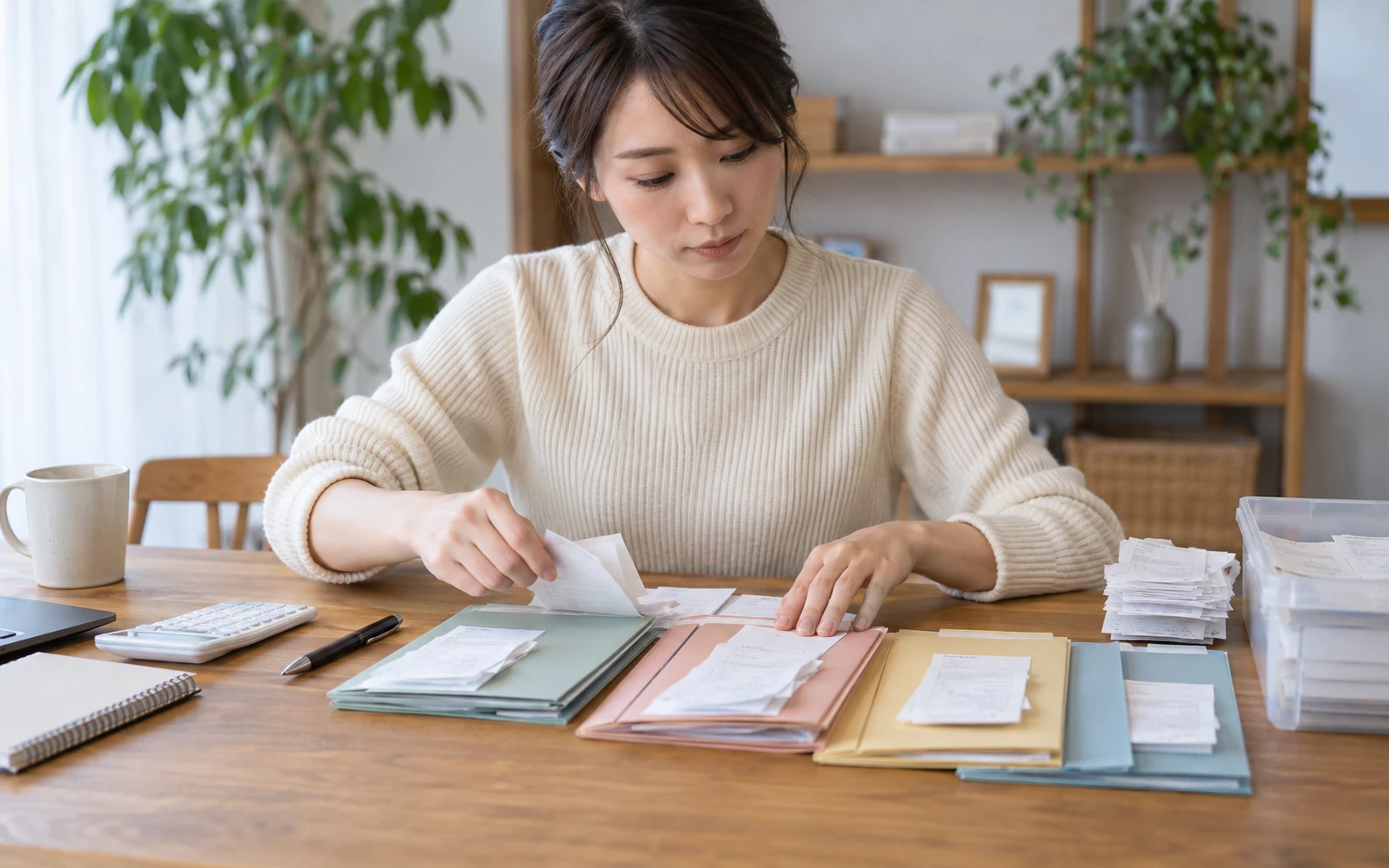 自治体の公式ページで住民税申告の期限と提出先を確認する日本人会社員