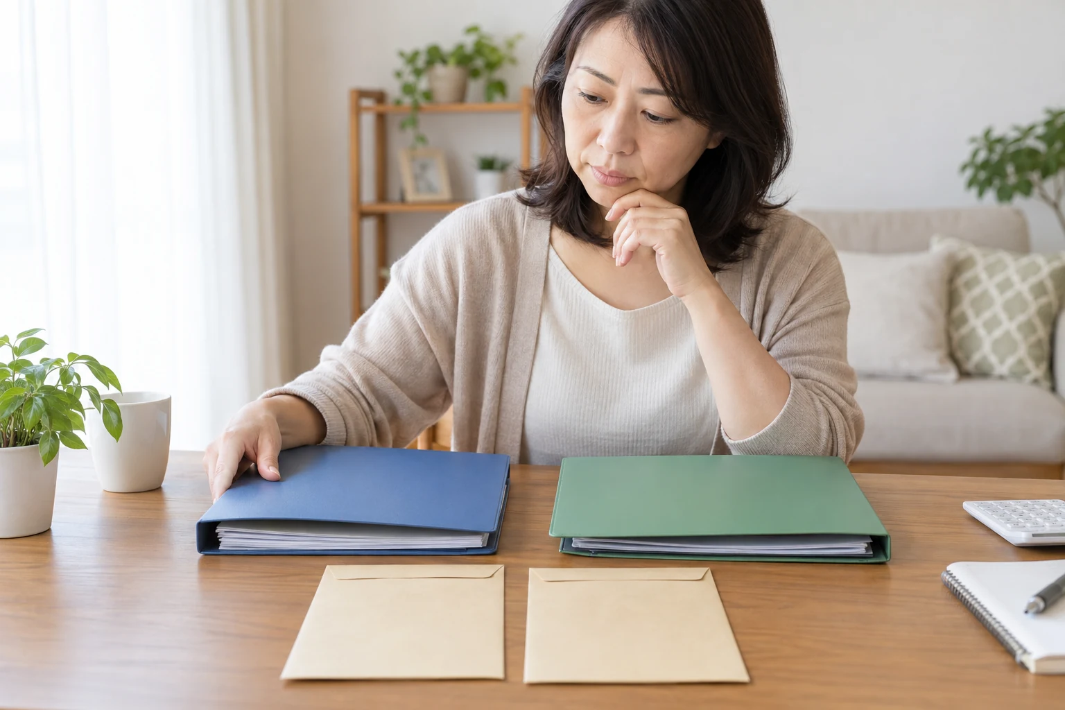 日本人女性が二つのパート勤務先への扶養控除等申告書の提出先を整理する