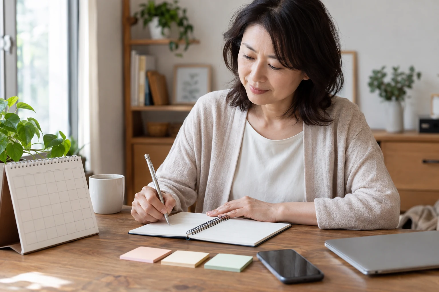日本人女性が一週間で診断書提出前の確認を進める計画を立てる