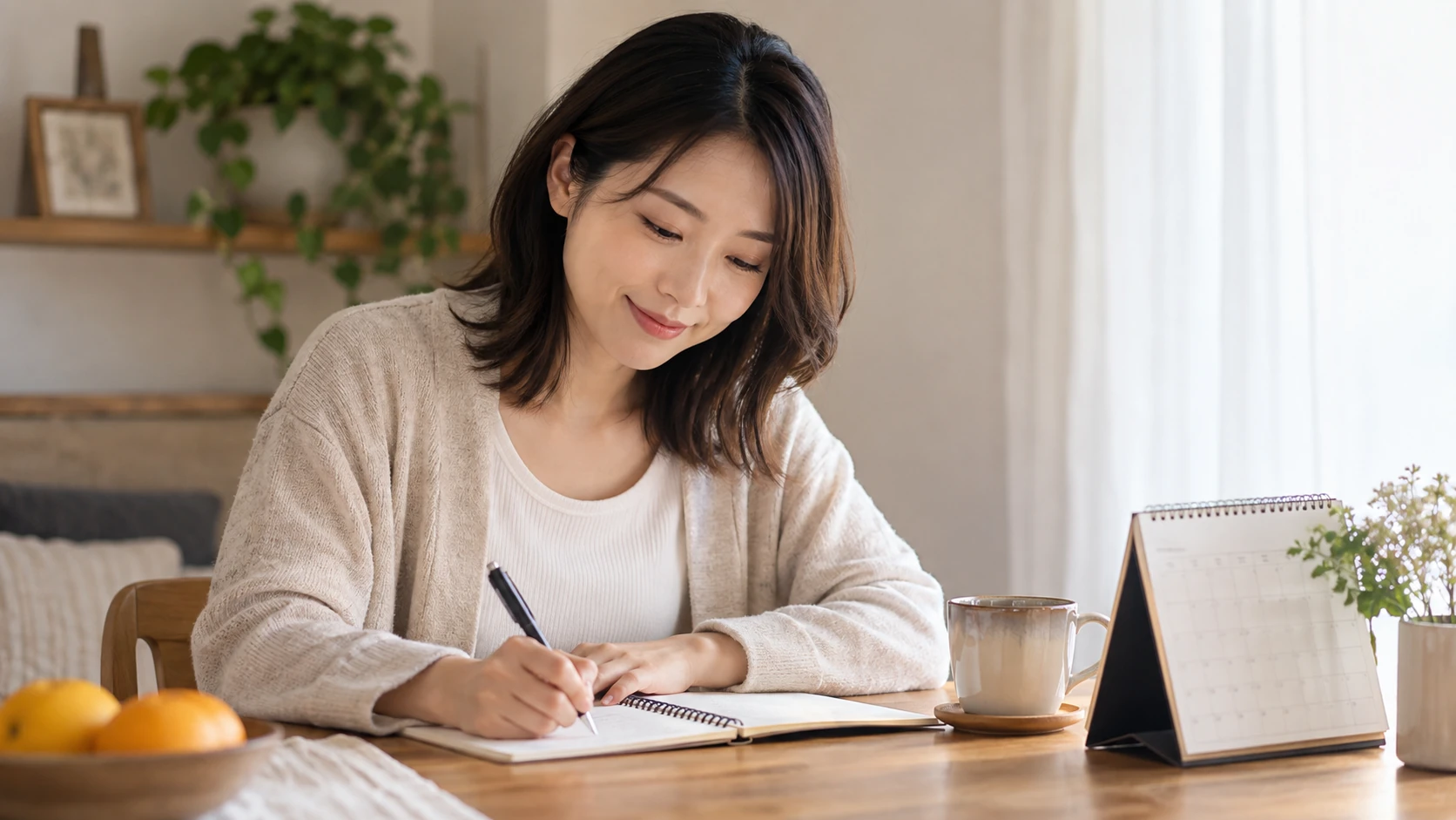 休職中の生活リズムを整える様子